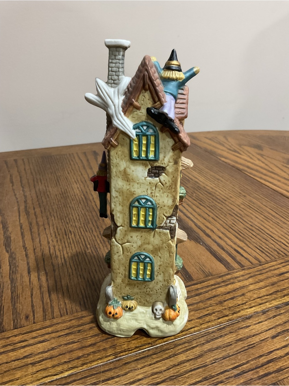 Halloween Tall Haunted House Ceramic Village Set - Picture 10 of 16